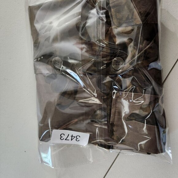 CJ Breeze Jacket Womens Large Camouflage Floral Button-Up - Picture 14 of 14